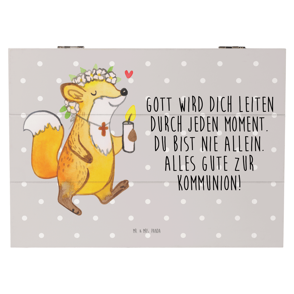 Holzkiste Fuchs Kommunion Mädchen Kommunion, Kommunion Geschenk, Kommunion Dankeschön, Glauben, Liebe, Gott, Gläubig, Mädchen Holzkiste, Kiste, Schatzkiste, Truhe, Schatulle, XXL,  Erinnerungsbox, Erinnerungskiste, Dekokiste, Aufbewahrungsbox  Konfirmation, Kommunion, Jugendweihe, Konfirmation Geschenk