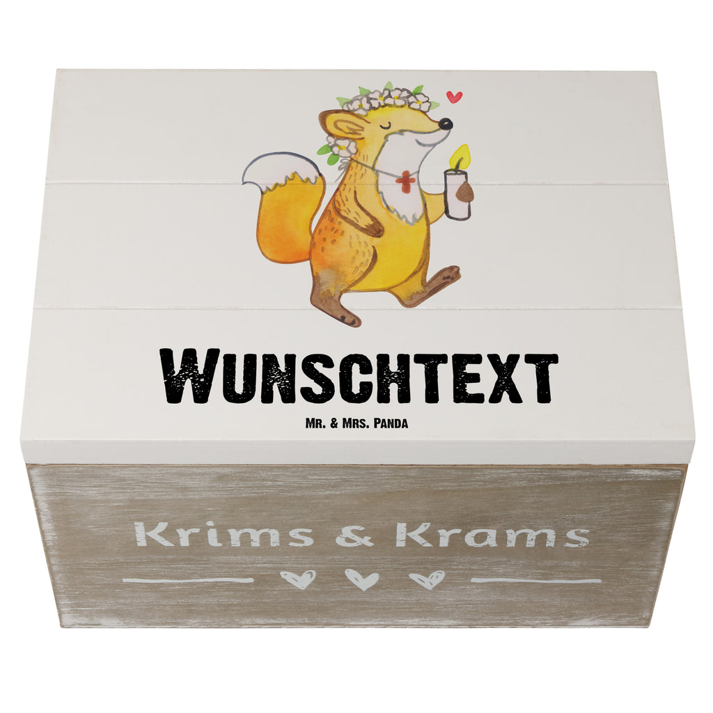 Personalisierte Holzkiste Fuchs Kommunion Mädchen Holzkiste mit Namen, Kiste mit Namen, Schatzkiste mit Namen, Truhe mit Namen, Schatulle mit Namen, Erinnerungsbox mit Namen, Erinnerungskiste, mit Namen, Dekokiste mit Namen, Aufbewahrungsbox mit Namen, Holzkiste Personalisiert, Kiste Personalisiert, Schatzkiste Personalisiert, Truhe Personalisiert, Schatulle Personalisiert, Erinnerungsbox Personalisiert, Erinnerungskiste Personalisiert, Dekokiste Personalisiert, Aufbewahrungsbox Personalisiert, Konfirmation, Kommunion, Jugendweihe, Konfirmation Geschenk, Kommunion Geschenk, Kommunion Dankeschön, Glauben, Liebe, Gott, Gläubig, Mädchen