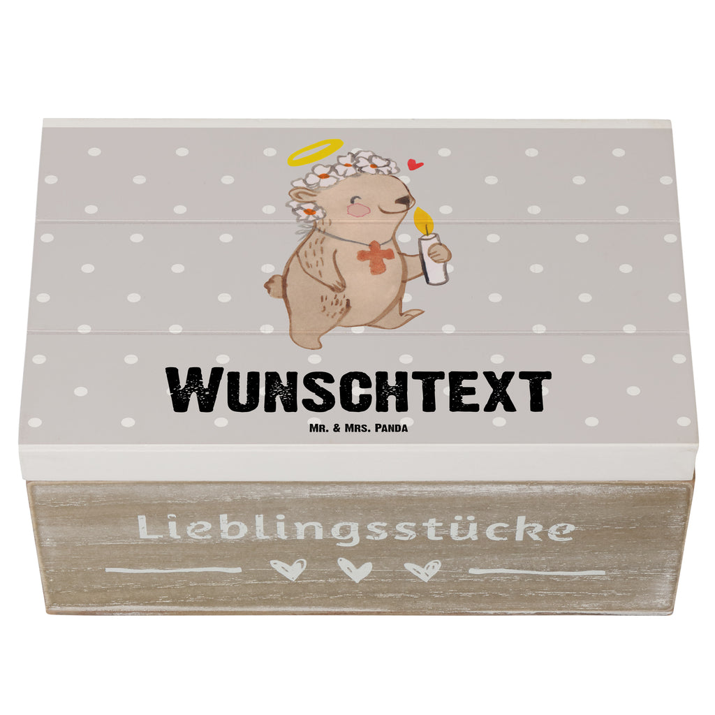 Personalisierte Holzkiste Bär Kommunion Mädchen Holzkiste mit Namen, Kiste mit Namen, Schatzkiste mit Namen, Truhe mit Namen, Schatulle mit Namen, Erinnerungsbox mit Namen, Erinnerungskiste, mit Namen, Dekokiste mit Namen, Aufbewahrungsbox mit Namen, Holzkiste Personalisiert, Kiste Personalisiert, Schatzkiste Personalisiert, Truhe Personalisiert, Schatulle Personalisiert, Erinnerungsbox Personalisiert, Erinnerungskiste Personalisiert, Dekokiste Personalisiert, Aufbewahrungsbox Personalisiert, Konfirmation, Kommunion, Jugendweihe, Konfirmation Geschenk, Kommunion Geschenk, Kommunion Dankeschön, Glauben, Liebe, Gott, Gläubig