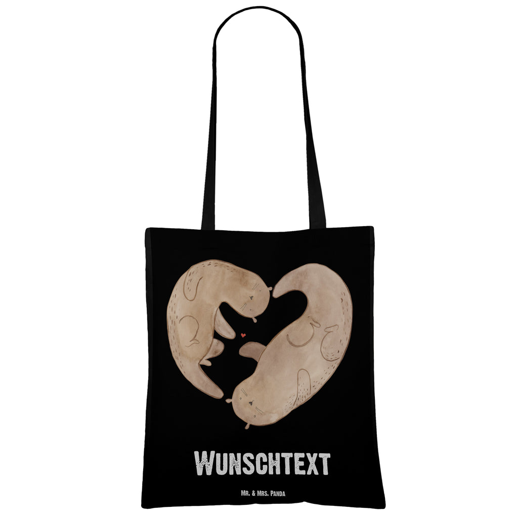Personalisierte Tragetasche Otter Valentine Personalisierte Beuteltasche, Personalisierter Beutel, Personalisierte Einkaufstasche, Personalisierter Jutebeutel, Personalisierter Stoffbeutel, Tragetasche mit Namen, Einkaufstasche mit Namen, Stoffbeutel mit Namen, Personalisierte Tasche, Personalisierte Jutetasche, Personalisierte Kindergartentasche, Liebe, Partner, Freund, Freundin, Ehemann, Ehefrau, Heiraten, Verlobung, Heiratsantrag, Liebesgeschenk, Jahrestag, Hocheitstag, Valentinstag, Geschenk für Frauen, Hochzeitstag, Mitbringsel, Geschenk für Freundin, Geschenk für Partner, Liebesbeweis, für Männer, für Ehemann