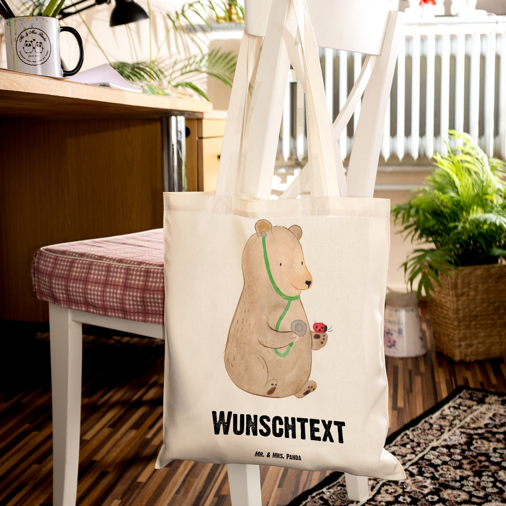 Personalisierte Tragetasche Bär Arzt Personalisierte Beuteltasche, Personalisierter Beutel, Personalisierte Einkaufstasche, Personalisierter Jutebeutel, Personalisierter Stoffbeutel, Tragetasche mit Namen, Einkaufstasche mit Namen, Stoffbeutel mit Namen, Personalisierte Tasche, Personalisierte Jutetasche, Personalisierte Kindergartentasche, Bär, Teddy, Teddybär, Arzt, Ärztin, Doktor, Professor, Doktorin, Professorin