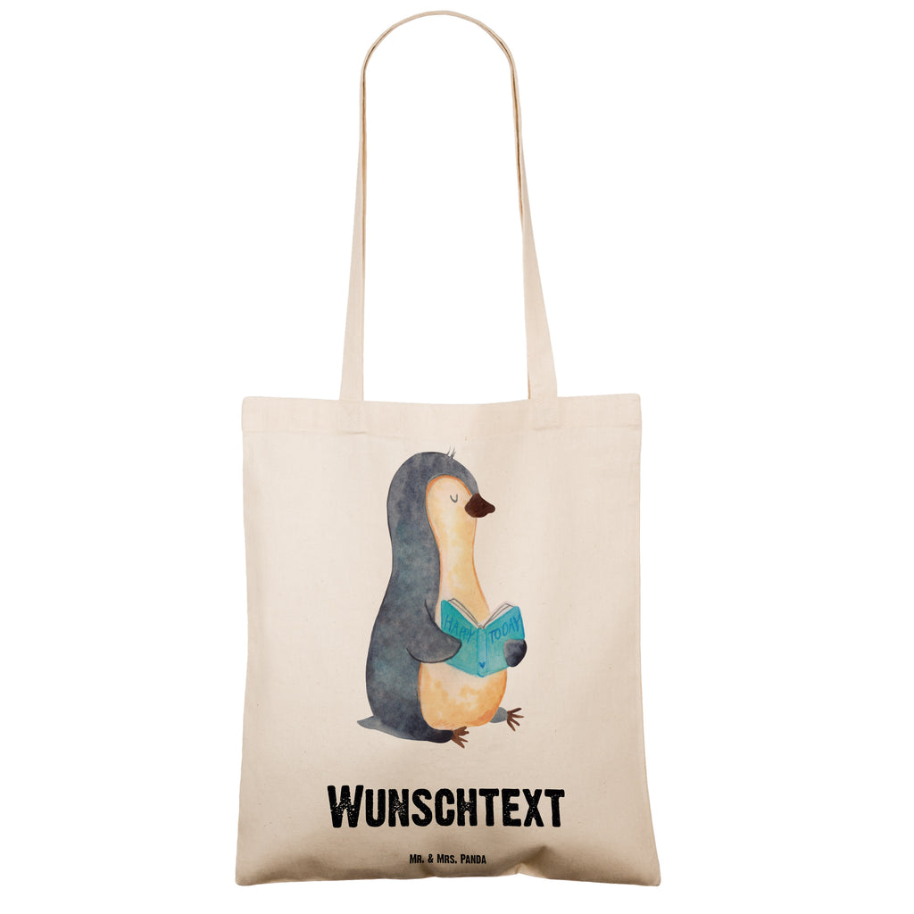 Personalisierte Tragetasche Pinguin Buch Personalisierte Beuteltasche, Personalisierter Beutel, Personalisierte Einkaufstasche, Personalisierter Jutebeutel, Personalisierter Stoffbeutel, Tragetasche mit Namen, Einkaufstasche mit Namen, Stoffbeutel mit Namen, Personalisierte Tasche, Personalisierte Jutetasche, Personalisierte Kindergartentasche, Pinguin, Pinguine, Buch, Lesen, Bücherwurm, Nichtstun, Faulenzen, Ferien, Urlaub, Freizeit