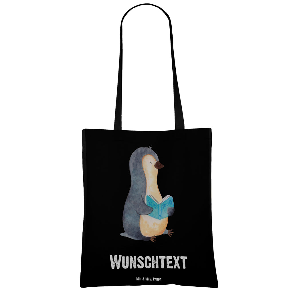 Personalisierte Tragetasche Pinguin Buch Personalisierte Beuteltasche, Personalisierter Beutel, Personalisierte Einkaufstasche, Personalisierter Jutebeutel, Personalisierter Stoffbeutel, Tragetasche mit Namen, Einkaufstasche mit Namen, Stoffbeutel mit Namen, Personalisierte Tasche, Personalisierte Jutetasche, Personalisierte Kindergartentasche, Pinguin, Pinguine, Buch, Lesen, Bücherwurm, Nichtstun, Faulenzen, Ferien, Urlaub, Freizeit