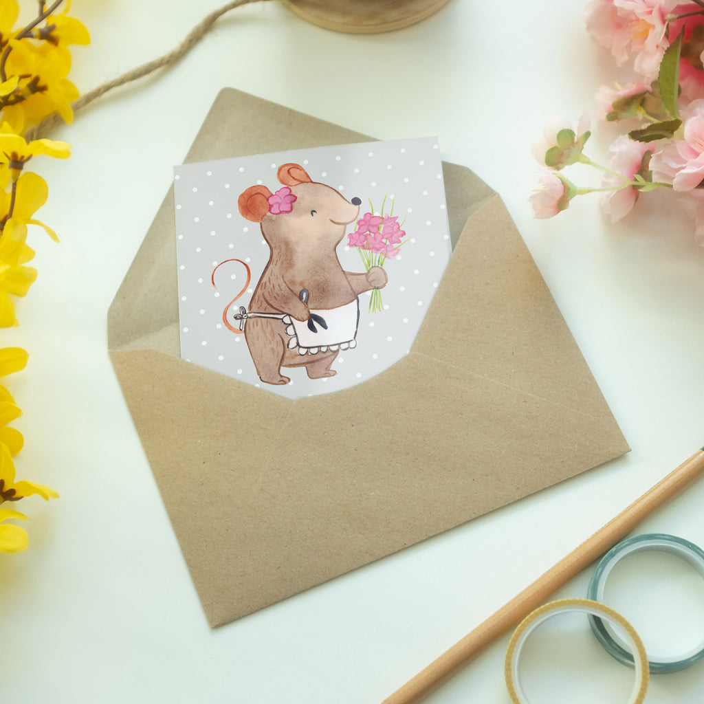 Grußkarte Maus Beste Großtante der Welt Klappkarte, Einladungskarte, Glückwunschkarte, Hochzeitskarte, Geburtstagskarte, Karte, für, Dankeschön, Geschenk, Schenken, Geburtstag, Geburtstagsgeschenk, Geschenkidee, Danke, Bedanken, Mitbringsel, Freude machen, Geschenktipp, Großtante, Grosstante, Tante, Lieblingstante, Familie, Schwester, Tanten, Kleinigkeit, Beste, Nichte, Neffe, Groß