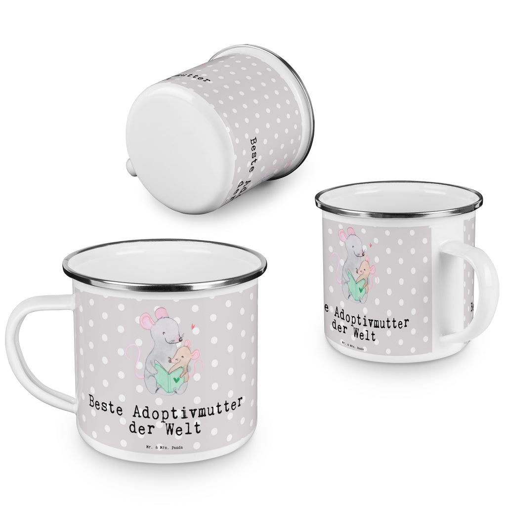 Camping Emaille Tasse Maus Beste Adoptivmutter der Welt Campingtasse, Trinkbecher, Metalltasse, Outdoor Tasse, Emaille Trinkbecher, Blechtasse Outdoor, Emaille Campingbecher, Edelstahl Trinkbecher, Metalltasse für Camping, Kaffee Blechtasse, Camping Tasse Metall, für, Dankeschön, Geschenk, Schenken, Geburtstag, Geburtstagsgeschenk, Geschenkidee, Danke, Bedanken, Mitbringsel, Freude machen, Geschenktipp, Adoptivmutter, Adoptivmama, adoptiert, Mama, Mami, Mutter, Muttertag, Mutti, Ma, Tochter, Sohn, Beste Mama, Beste, Supermama