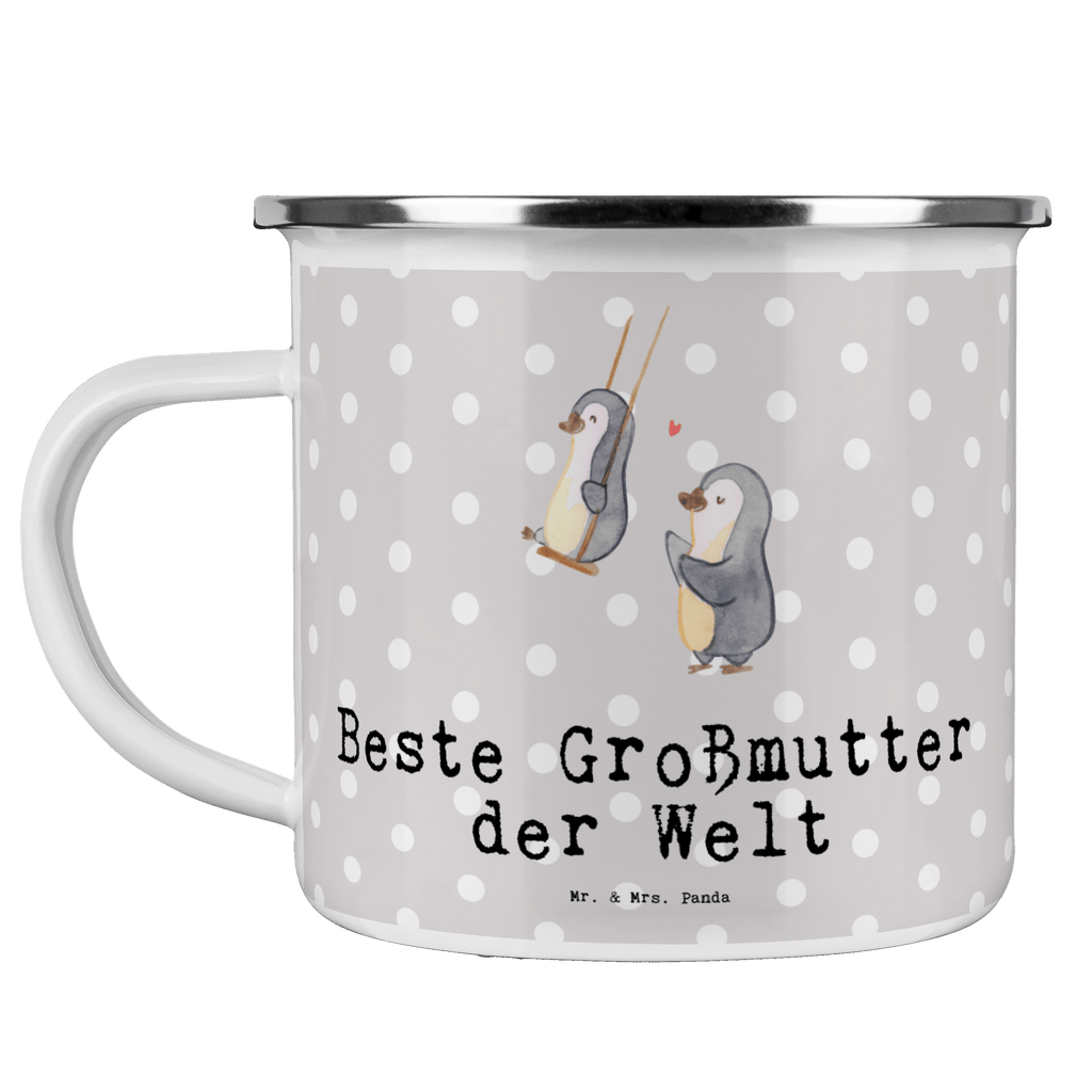 Camping Emaille Tasse Pinguin Beste Großmutter der Welt Campingtasse, Trinkbecher, Metalltasse, Outdoor Tasse, Emaille Trinkbecher, Blechtasse Outdoor, Emaille Campingbecher, Edelstahl Trinkbecher, Metalltasse für Camping, Kaffee Blechtasse, Camping Tasse Metall, für, Dankeschön, Geschenk, Schenken, Geburtstag, Geburtstagsgeschenk, Geschenkidee, Danke, Bedanken, Mitbringsel, Freude machen, Geschenktipp, Großmutter, Omi, Oma, Oma geworden, Grosseltern