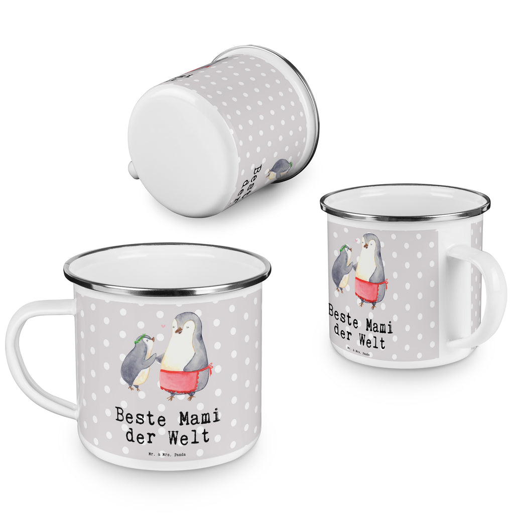 Camping Emaille Tasse Pinguin Beste Mami der Welt Campingtasse, Trinkbecher, Metalltasse, Outdoor Tasse, Emaille Trinkbecher, Blechtasse Outdoor, Emaille Campingbecher, Edelstahl Trinkbecher, Metalltasse für Camping, Kaffee Blechtasse, Camping Tasse Metall, für, Dankeschön, Geschenk, Schenken, Geburtstag, Geburtstagsgeschenk, Geschenkidee, Danke, Bedanken, Mitbringsel, Freude machen, Geschenktipp, Mama, Mami, Mutter, Muttertag, Mutti, Ma, Tochter, Sohn, Beste Mama, Beste, Supermama