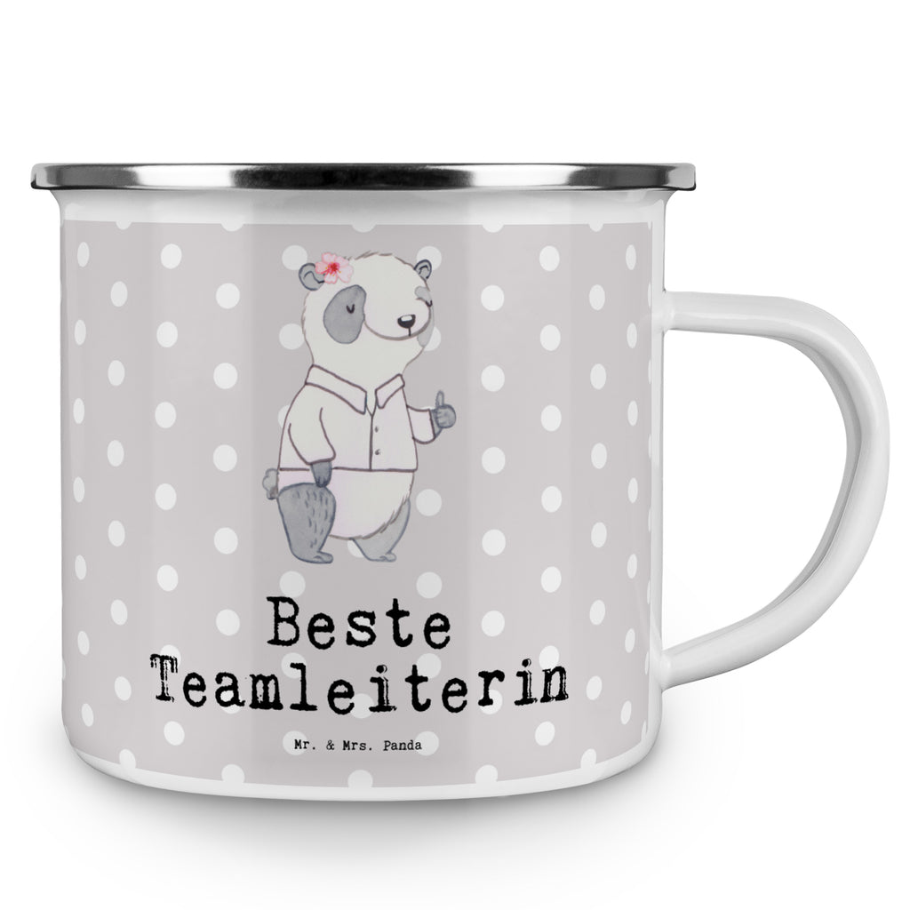 Camping Emaille Tasse Panda Beste Teamleiterin Campingtasse, Trinkbecher, Metalltasse, Outdoor Tasse, Emaille Trinkbecher, Blechtasse Outdoor, Emaille Campingbecher, Edelstahl Trinkbecher, Metalltasse für Camping, Kaffee Blechtasse, Camping Tasse Metall, für, Dankeschön, Geschenk, Schenken, Geburtstag, Geburtstagsgeschenk, Geschenkidee, Danke, Bedanken, Mitbringsel, Freude machen, Geschenktipp, Teamleiterin, Seminarleiterin, Gruppenleiterin, Leiterin, Kollegin, Chefin, Vorgesetzte, Abschied, Abschiedsgeschenk, Ruhestand