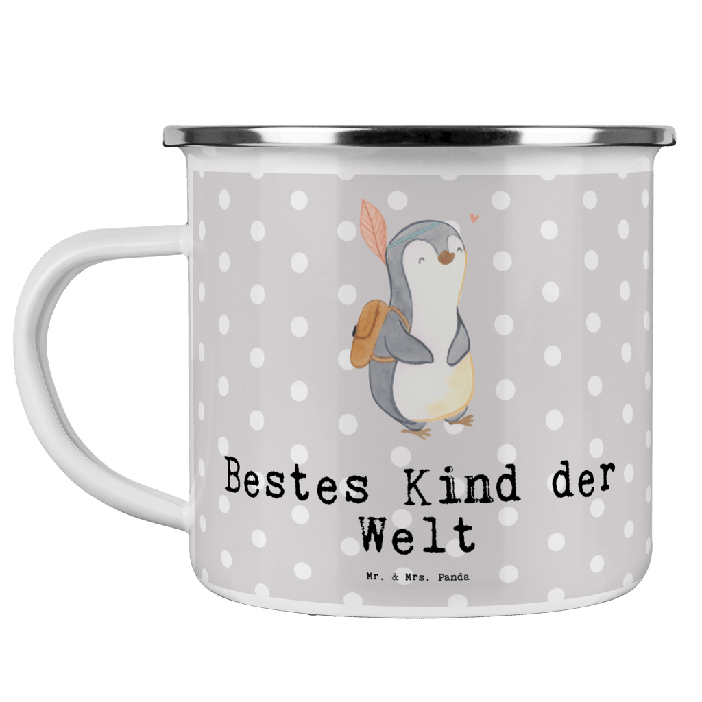 Camping Emaille Tasse Pinguin Bestes Kind der Welt Campingtasse, Trinkbecher, Metalltasse, Outdoor Tasse, Emaille Trinkbecher, Blechtasse Outdoor, Emaille Campingbecher, Edelstahl Trinkbecher, Metalltasse für Camping, Kaffee Blechtasse, Camping Tasse Metall, für, Dankeschön, Geschenk, Schenken, Geburtstag, Geburtstagsgeschenk, Geschenkidee, Danke, Bedanken, Mitbringsel, Freude machen, Geschenktipp, Kinder, Kind, Kid, Kids, Kiddy, Bestes, Tochter, Sohn, Nachwuchs, Geburt, Liebling, Taufe