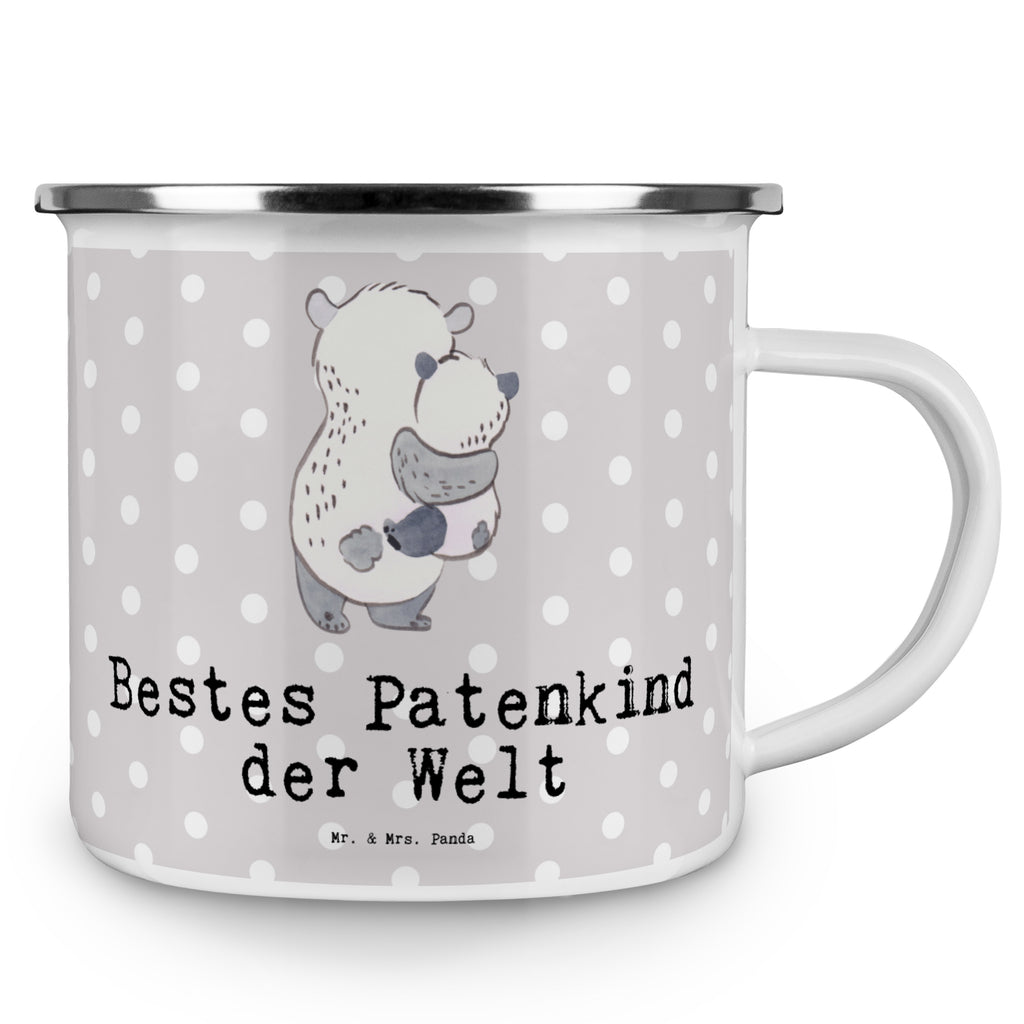 Camping Emaille Tasse Panda Bestes Patenkind der Welt Campingtasse, Trinkbecher, Metalltasse, Outdoor Tasse, Emaille Trinkbecher, Blechtasse Outdoor, Emaille Campingbecher, Edelstahl Trinkbecher, Metalltasse für Camping, Kaffee Blechtasse, Camping Tasse Metall, für, Dankeschön, Geschenk, Schenken, Geburtstag, Geburtstagsgeschenk, Geschenkidee, Danke, Bedanken, Mitbringsel, Freude machen, Geschenktipp, Patenkind, Paten Kind, Pate, Taufe, Taufgeschenk, Patenonkel, Patentante, Tauffeier, Täufling, Nichte, Neffe
