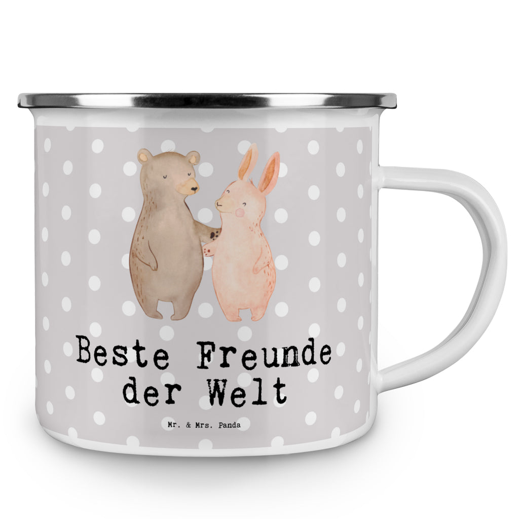 Camping Emaille Tasse Hase Beste Freunde der Welt Campingtasse, Trinkbecher, Metalltasse, Outdoor Tasse, Emaille Trinkbecher, Blechtasse Outdoor, Emaille Campingbecher, Edelstahl Trinkbecher, Metalltasse für Camping, Kaffee Blechtasse, Camping Tasse Metall, für, Dankeschön, Geschenk, Schenken, Geburtstag, Geburtstagsgeschenk, Geschenkidee, Danke, Bedanken, Mitbringsel, Freude machen, Geschenktipp, Freunde, best friends, Freundschaft, Freundin, Freund, Clique, Kumpel, bae, bff