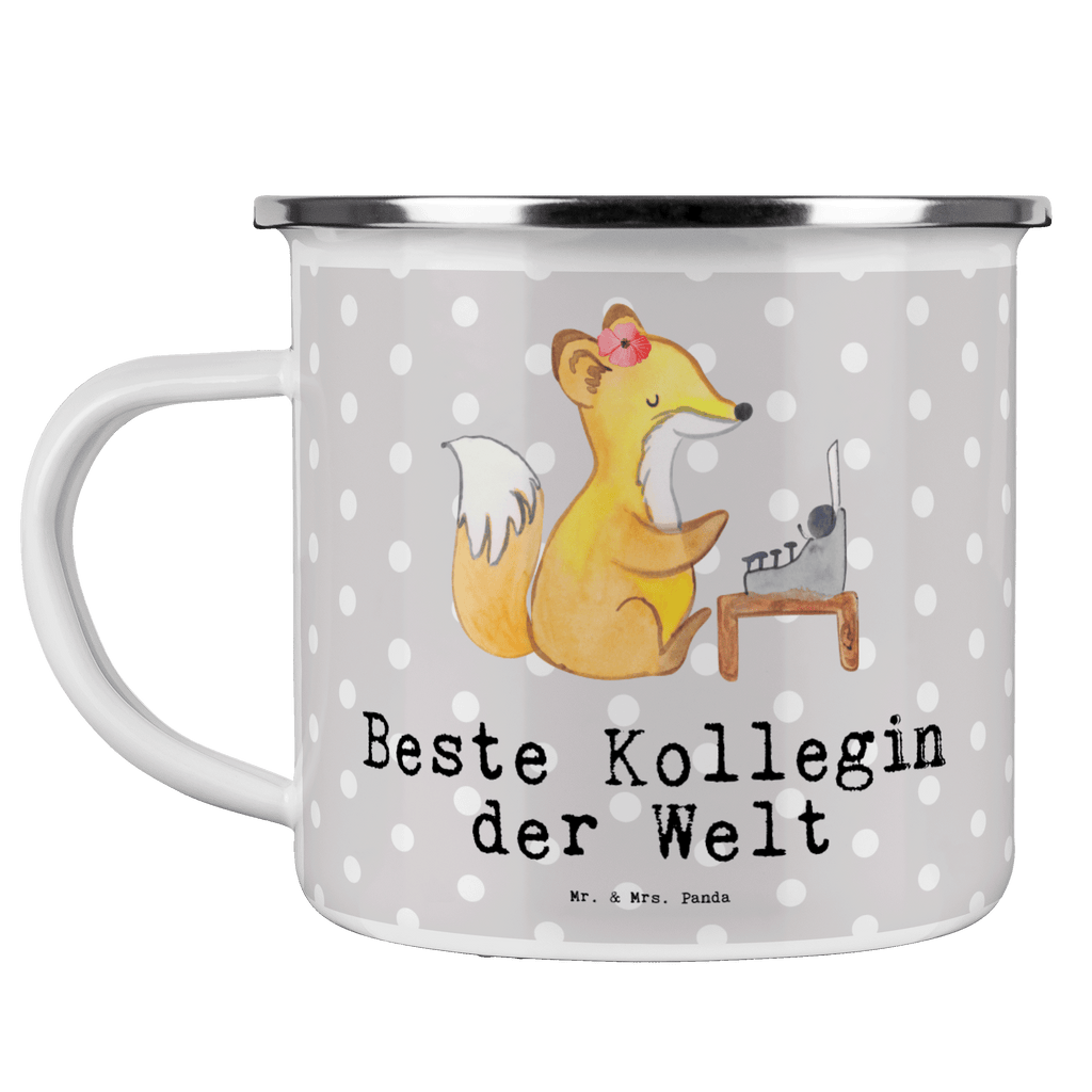 Camping Emaille Tasse Fuchs Beste Kollegin der Welt Campingtasse, Trinkbecher, Metalltasse, Outdoor Tasse, Emaille Trinkbecher, Blechtasse Outdoor, Emaille Campingbecher, Edelstahl Trinkbecher, Metalltasse für Camping, Kaffee Blechtasse, Camping Tasse Metall, für, Dankeschön, Geschenk, Schenken, Geburtstag, Geburtstagsgeschenk, Geschenkidee, Danke, Bedanken, Mitbringsel, Freude machen, Geschenktipp, Arbeitskollegin, Kollegin, Freundin, Büro, Abschiedsgeschenk, Ruhestand, Arbeit, Mitarbeiterin, Berufsgenossin, Beruf