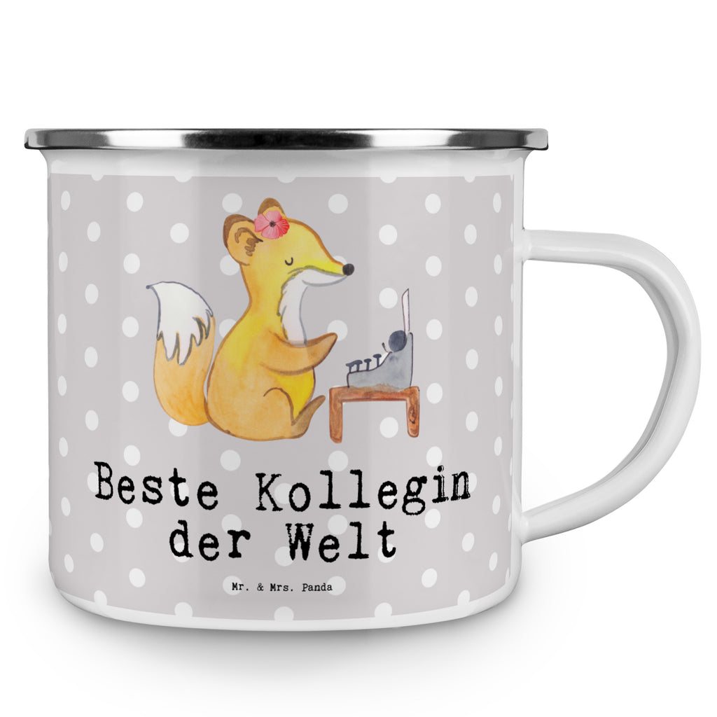 Camping Emaille Tasse Fuchs Beste Kollegin der Welt Campingtasse, Trinkbecher, Metalltasse, Outdoor Tasse, Emaille Trinkbecher, Blechtasse Outdoor, Emaille Campingbecher, Edelstahl Trinkbecher, Metalltasse für Camping, Kaffee Blechtasse, Camping Tasse Metall, für, Dankeschön, Geschenk, Schenken, Geburtstag, Geburtstagsgeschenk, Geschenkidee, Danke, Bedanken, Mitbringsel, Freude machen, Geschenktipp, Arbeitskollegin, Kollegin, Freundin, Büro, Abschiedsgeschenk, Ruhestand, Arbeit, Mitarbeiterin, Berufsgenossin, Beruf