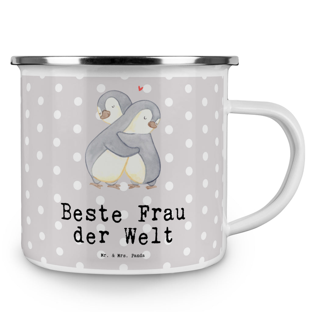 Camping Emaille Tasse Pinguin Beste Frau der Welt Campingtasse, Trinkbecher, Metalltasse, Outdoor Tasse, Emaille Trinkbecher, Blechtasse Outdoor, Emaille Campingbecher, Edelstahl Trinkbecher, Metalltasse für Camping, Kaffee Blechtasse, Camping Tasse Metall, für, Dankeschön, Geschenk, Schenken, Geburtstag, Geburtstagsgeschenk, Geschenkidee, Danke, Bedanken, Mitbringsel, Freude machen, Geschenktipp, Beste, Frau, Ehefrau, Partnerin, Freundin, Traumfrau, Liebling, Ehepartner, Ehe, Gattin, Lebensgefährtin, Braut, Kleinigkeit