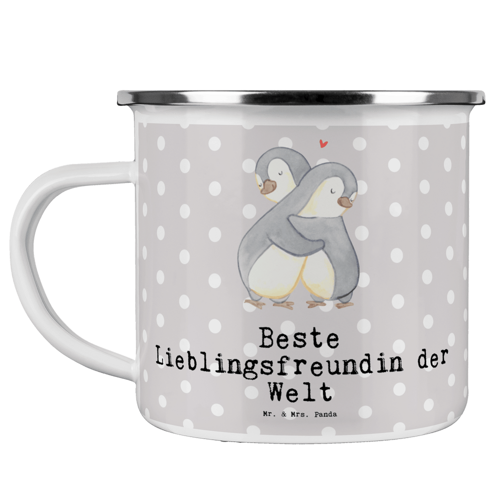 Camping Emaille Tasse Pinguin Beste Lieblingsfreundin der Welt Campingtasse, Trinkbecher, Metalltasse, Outdoor Tasse, Emaille Trinkbecher, Blechtasse Outdoor, Emaille Campingbecher, Edelstahl Trinkbecher, Metalltasse für Camping, Kaffee Blechtasse, Camping Tasse Metall, für, Dankeschön, Geschenk, Schenken, Geburtstag, Geburtstagsgeschenk, Geschenkidee, Danke, Bedanken, Mitbringsel, Freude machen, Geschenktipp, Lieblingsfreundin, Freundin, Partnerin, Lieblingsmensch, Lieblings Mensch, Liebling, Partner, Bae, beste Freundin, Liebe, Herz, Love
