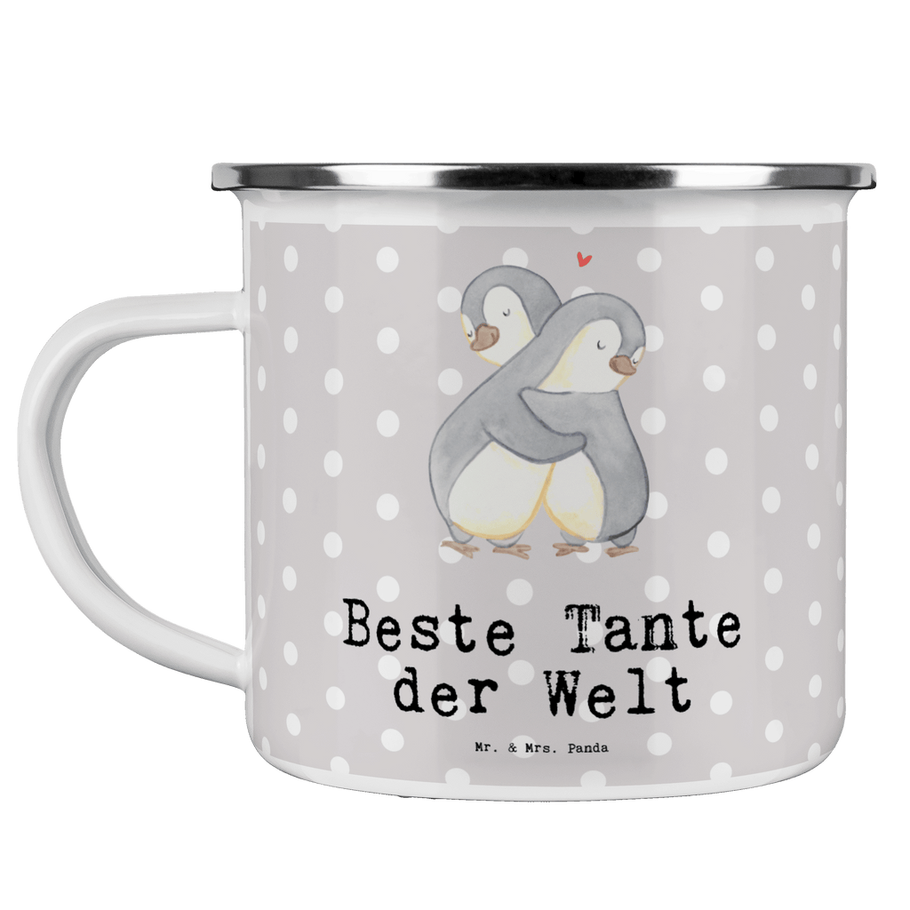 Camping Emaille Tasse Pinguin Beste Tante der Welt Campingtasse, Trinkbecher, Metalltasse, Outdoor Tasse, Emaille Trinkbecher, Blechtasse Outdoor, Emaille Campingbecher, Edelstahl Trinkbecher, Metalltasse für Camping, Kaffee Blechtasse, Camping Tasse Metall, für, Dankeschön, Geschenk, Schenken, Geburtstag, Geburtstagsgeschenk, Geschenkidee, Danke, Bedanken, Mitbringsel, Freude machen, Geschenktipp, Tante, Patentante, Paten Tante, Lieblingstante, Taufpartner, Taufe, Familie, Kleinigkeit, Nichte, Neffe