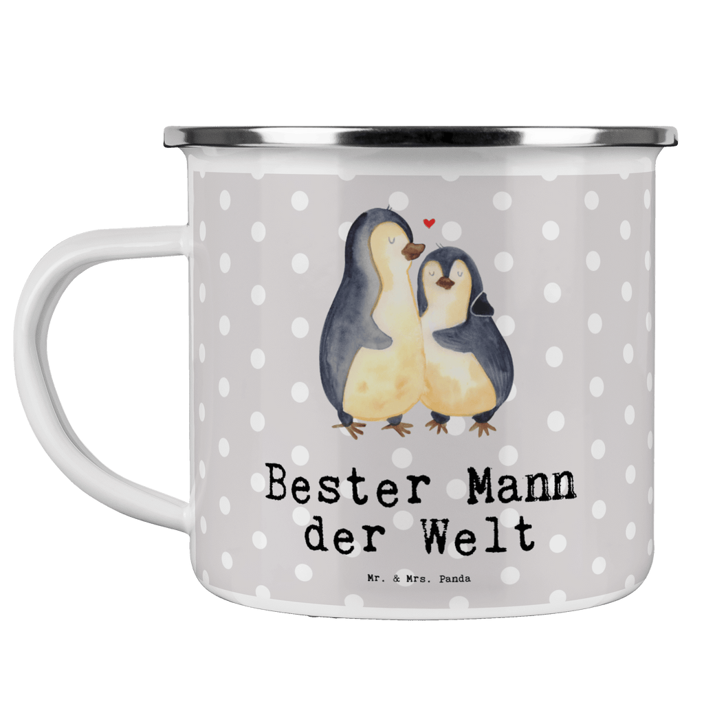 Camping Emaille Tasse Pinguin Bester Mann der Welt Campingtasse, Trinkbecher, Metalltasse, Outdoor Tasse, Emaille Trinkbecher, Blechtasse Outdoor, Emaille Campingbecher, Edelstahl Trinkbecher, Metalltasse für Camping, Kaffee Blechtasse, Camping Tasse Metall, für, Dankeschön, Geschenk, Schenken, Geburtstag, Geburtstagsgeschenk, Geschenkidee, Danke, Bedanken, Mitbringsel, Freude machen, Geschenktipp, Ehemann, Beste, Mann, Partner, Freund, Traummann, Liebling, Ehepartner, Ehe, Gatte, Lebensgefährte, Bräutigam, Kleinigkeit