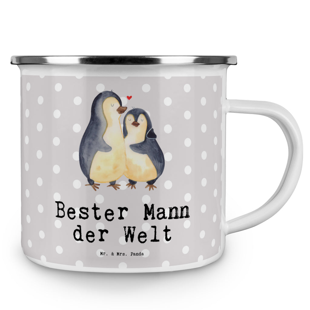 Camping Emaille Tasse Pinguin Bester Mann der Welt Campingtasse, Trinkbecher, Metalltasse, Outdoor Tasse, Emaille Trinkbecher, Blechtasse Outdoor, Emaille Campingbecher, Edelstahl Trinkbecher, Metalltasse für Camping, Kaffee Blechtasse, Camping Tasse Metall, für, Dankeschön, Geschenk, Schenken, Geburtstag, Geburtstagsgeschenk, Geschenkidee, Danke, Bedanken, Mitbringsel, Freude machen, Geschenktipp, Ehemann, Beste, Mann, Partner, Freund, Traummann, Liebling, Ehepartner, Ehe, Gatte, Lebensgefährte, Bräutigam, Kleinigkeit