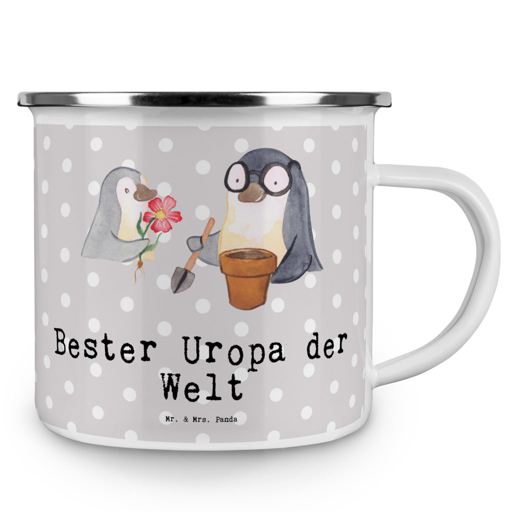 Camping Emaille Tasse Pinguin Bester Uropa der Welt Campingtasse, Trinkbecher, Metalltasse, Outdoor Tasse, Emaille Trinkbecher, Blechtasse Outdoor, Emaille Campingbecher, Edelstahl Trinkbecher, Metalltasse für Camping, Kaffee Blechtasse, Camping Tasse Metall, für, Dankeschön, Geschenk, Schenken, Geburtstag, Geburtstagsgeschenk, Geschenkidee, Danke, Bedanken, Mitbringsel, Freude machen, Geschenktipp, Uropa, Uhropa, Ur Opa, Urgroßeltern, Grossvater, Großvater, Opa, Opi. Großpapa, Großeltern, Enkel, Enkelin, Enkelkind, Kleinigkeit, Oppa, Oppi, Bester, Uropa Mitbringsel
