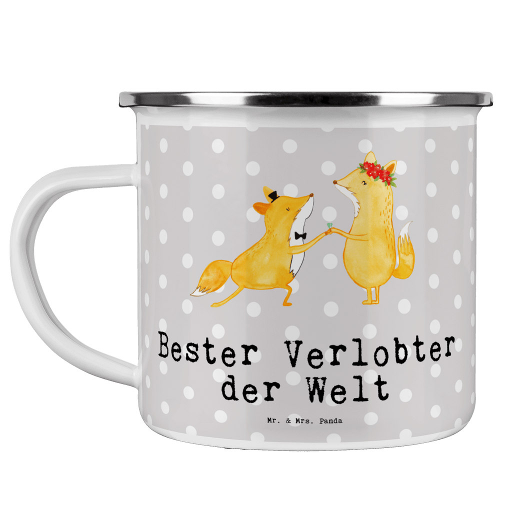 Camping Emaille Tasse Fuchs Bester Verlobter der Welt Campingtasse, Trinkbecher, Metalltasse, Outdoor Tasse, Emaille Trinkbecher, Blechtasse Outdoor, Emaille Campingbecher, Edelstahl Trinkbecher, Metalltasse für Camping, Kaffee Blechtasse, Camping Tasse Metall, für, Dankeschön, Geschenk, Schenken, Geburtstag, Geburtstagsgeschenk, Geschenkidee, Danke, Bedanken, Mitbringsel, Freude machen, Geschenktipp, Verlobter, Verloben, Verlobung, Traummann, Mann, Freund, Ehemann, Zukünftiger, Hochzeit, Ehe