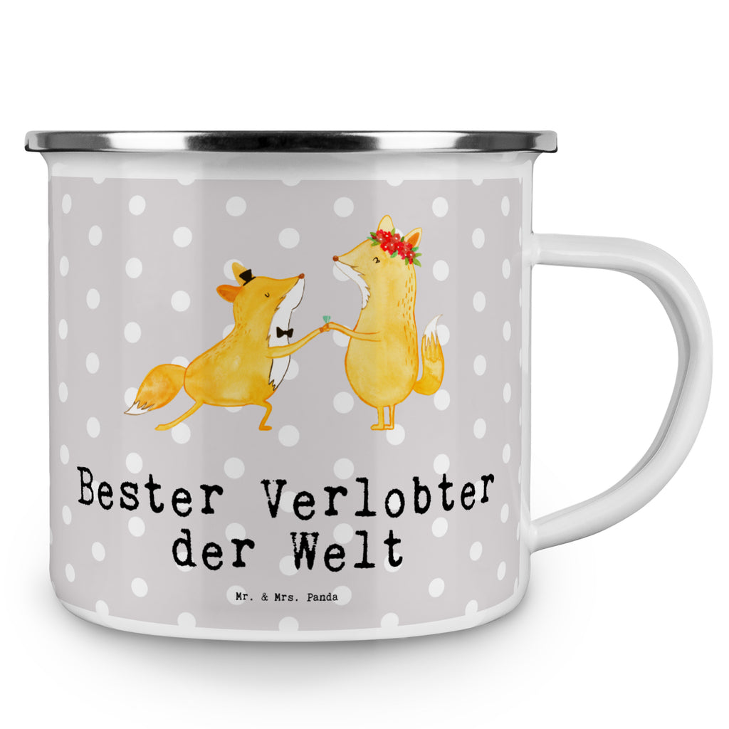 Camping Emaille Tasse Fuchs Bester Verlobter der Welt Campingtasse, Trinkbecher, Metalltasse, Outdoor Tasse, Emaille Trinkbecher, Blechtasse Outdoor, Emaille Campingbecher, Edelstahl Trinkbecher, Metalltasse für Camping, Kaffee Blechtasse, Camping Tasse Metall, für, Dankeschön, Geschenk, Schenken, Geburtstag, Geburtstagsgeschenk, Geschenkidee, Danke, Bedanken, Mitbringsel, Freude machen, Geschenktipp, Verlobter, Verloben, Verlobung, Traummann, Mann, Freund, Ehemann, Zukünftiger, Hochzeit, Ehe