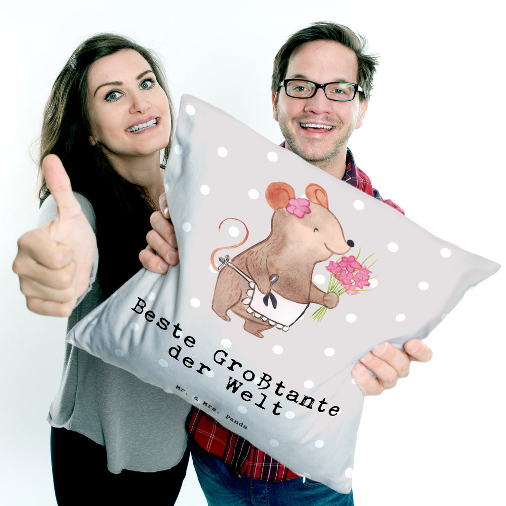 40x40 Kissen Maus Beste Großtante der Welt Kissenhülle, Kopfkissen, Sofakissen, Dekokissen, Motivkissen, für, Dankeschön, Geschenk, Schenken, Geburtstag, Geburtstagsgeschenk, Geschenkidee, Danke, Bedanken, Mitbringsel, Freude machen, Geschenktipp, Großtante, Grosstante, Tante, Lieblingstante, Familie, Schwester, Tanten, Kleinigkeit, Beste, Nichte, Neffe, Groß