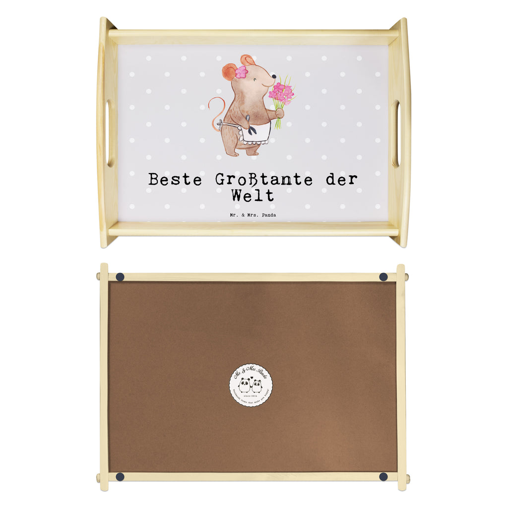 Serviertablett Maus Beste Großtante der Welt Tablett, Holztablett, Küchentablett, Dekotablett, Frühstückstablett, für, Dankeschön, Geschenk, Schenken, Geburtstag, Geburtstagsgeschenk, Geschenkidee, Danke, Bedanken, Mitbringsel, Freude machen, Geschenktipp, Großtante, Grosstante, Tante, Lieblingstante, Familie, Schwester, Tanten, Kleinigkeit, Beste, Nichte, Neffe, Groß