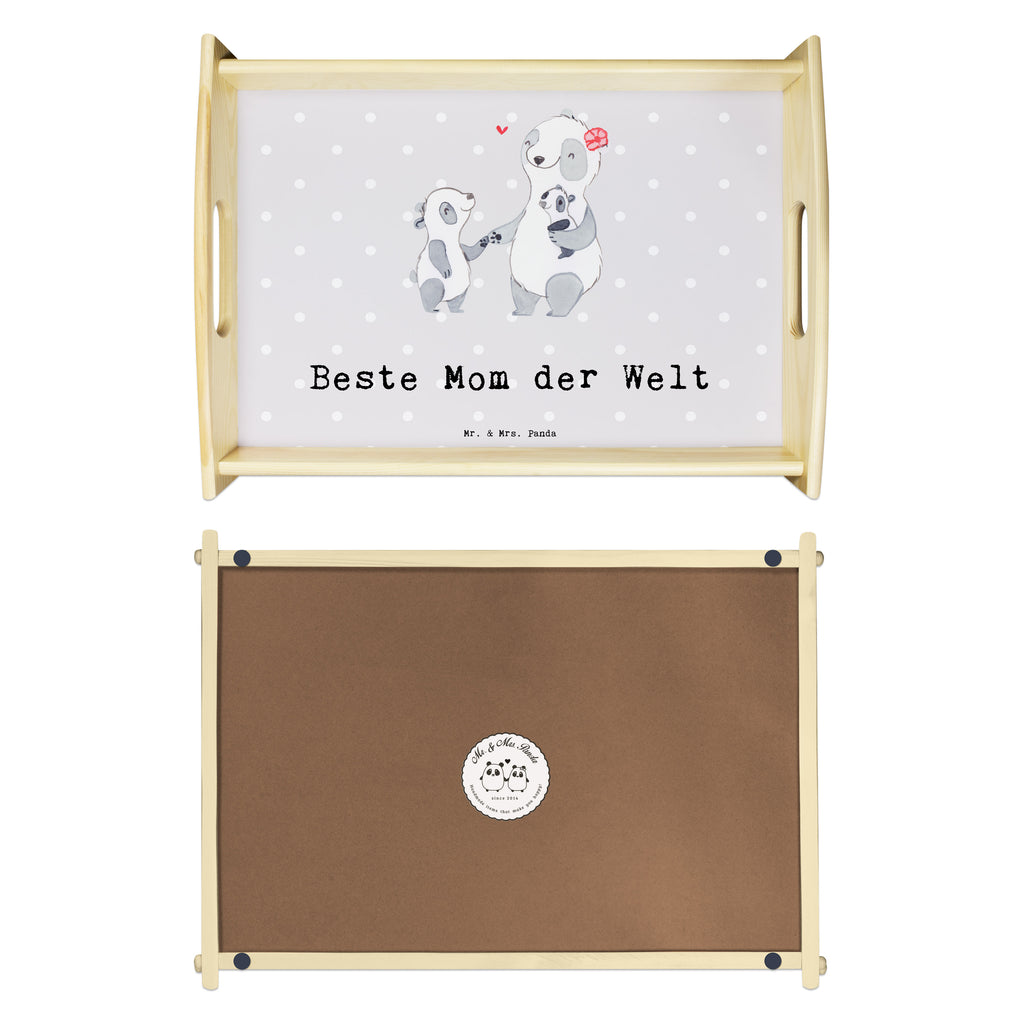 Serviertablett Panda Beste Mom der Welt Tablett, Holztablett, Küchentablett, Dekotablett, Frühstückstablett, für, Dankeschön, Geschenk, Schenken, Geburtstag, Geburtstagsgeschenk, Geschenkidee, Danke, Bedanken, Mitbringsel, Freude machen, Geschenktipp, Mom, Mommy, Mama, Mami, Mutter, Muttertag, Mutti, Ma, Tochter, Sohn, Beste Mama, Beste, Supermama