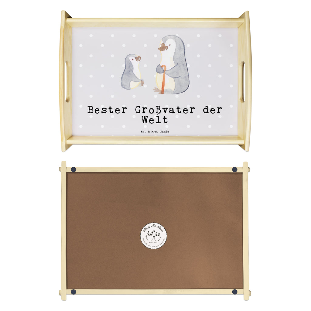 Serviertablett Pinguin Bester Großvater der Welt Tablett, Holztablett, Küchentablett, Dekotablett, Frühstückstablett, für, Dankeschön, Geschenk, Schenken, Geburtstag, Geburtstagsgeschenk, Geschenkidee, Danke, Bedanken, Mitbringsel, Freude machen, Geschenktipp, Großvater, Grossvater, Opa, Opi. Großpapa, Großeltern, enkel, Enkelin, Enkelkind, Kleinigkeit, Oppa, Oppi, Bester