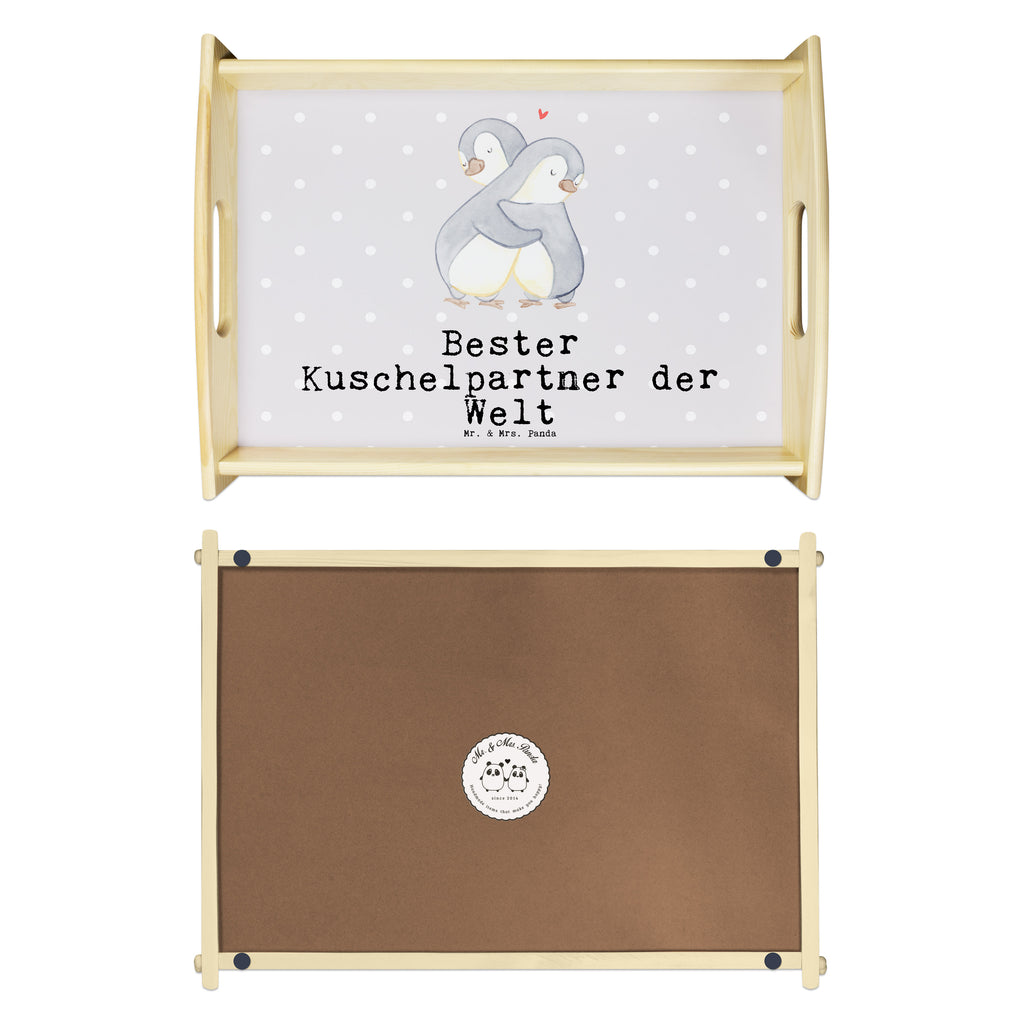 Serviertablett Pinguin Bester Kuschelpartner der Welt Tablett, Holztablett, Küchentablett, Dekotablett, Frühstückstablett, für, Dankeschön, Geschenk, Schenken, Geburtstag, Geburtstagsgeschenk, Geschenkidee, Danke, Bedanken, Mitbringsel, Freude machen, Geschenktipp, Kuschelpartner, Lebenspartner, Ehepartner, Partner, Ehemann, Ehefrau, Kuscheln, Netflix, Bett, Liebe, Freund, Freundin, Hochzeitstag, verliebt