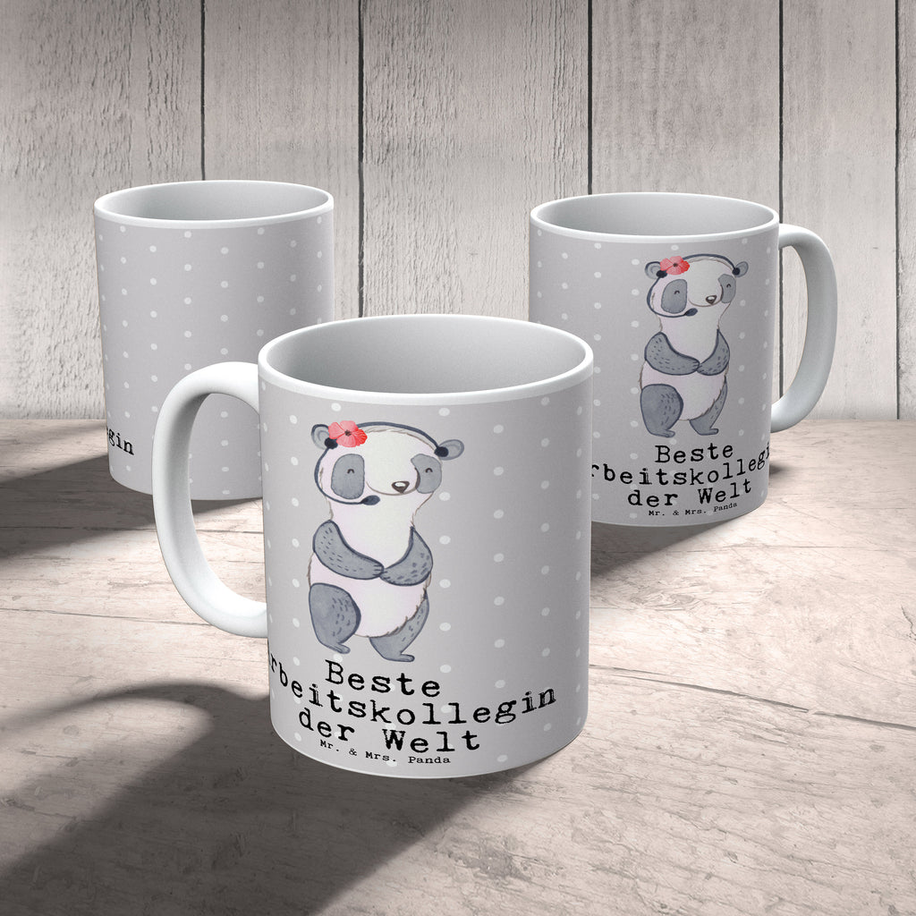 Tasse Panda Beste Arbeitskollegin der Welt