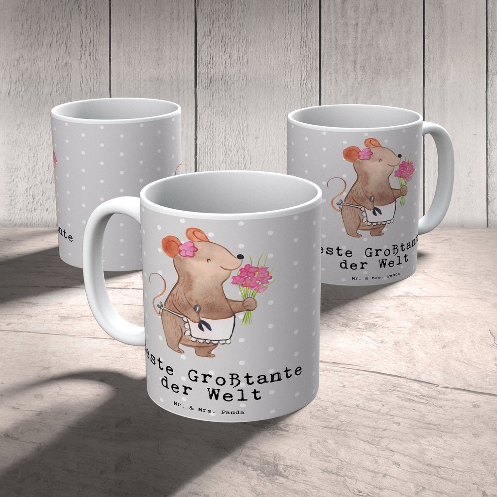 Tasse Maus Beste Großtante der Welt Becher, Kaffeetasse, Kaffeebecher, Tee, Frühstück, Büro, für, Dankeschön, Geschenk, Schenken, Geburtstag, Geburtstagsgeschenk, Geschenkidee, Danke, Bedanken, Mitbringsel, Freude machen, Geschenktipp, Großtante, Grosstante, Tante, Lieblingstante, Familie, Schwester, Tanten, Kleinigkeit, Beste, Nichte, Neffe, Groß