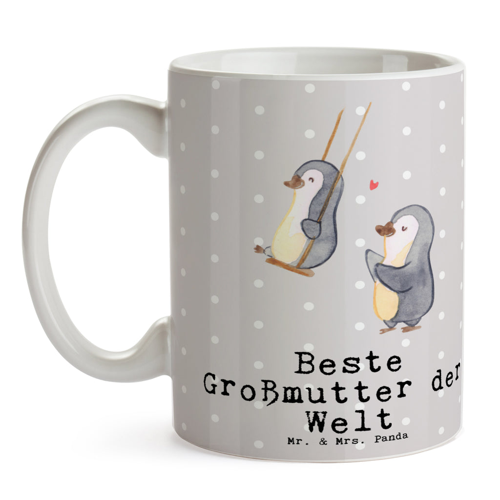 Tasse Pinguin Beste Großmutter der Welt Becher, Kaffeetasse, Kaffeebecher, Tee, Frühstück, Büro, für, Dankeschön, Geschenk, Schenken, Geburtstag, Geburtstagsgeschenk, Geschenkidee, Danke, Bedanken, Mitbringsel, Freude machen, Geschenktipp, Großmutter, Omi, Oma, Oma geworden, Grosseltern