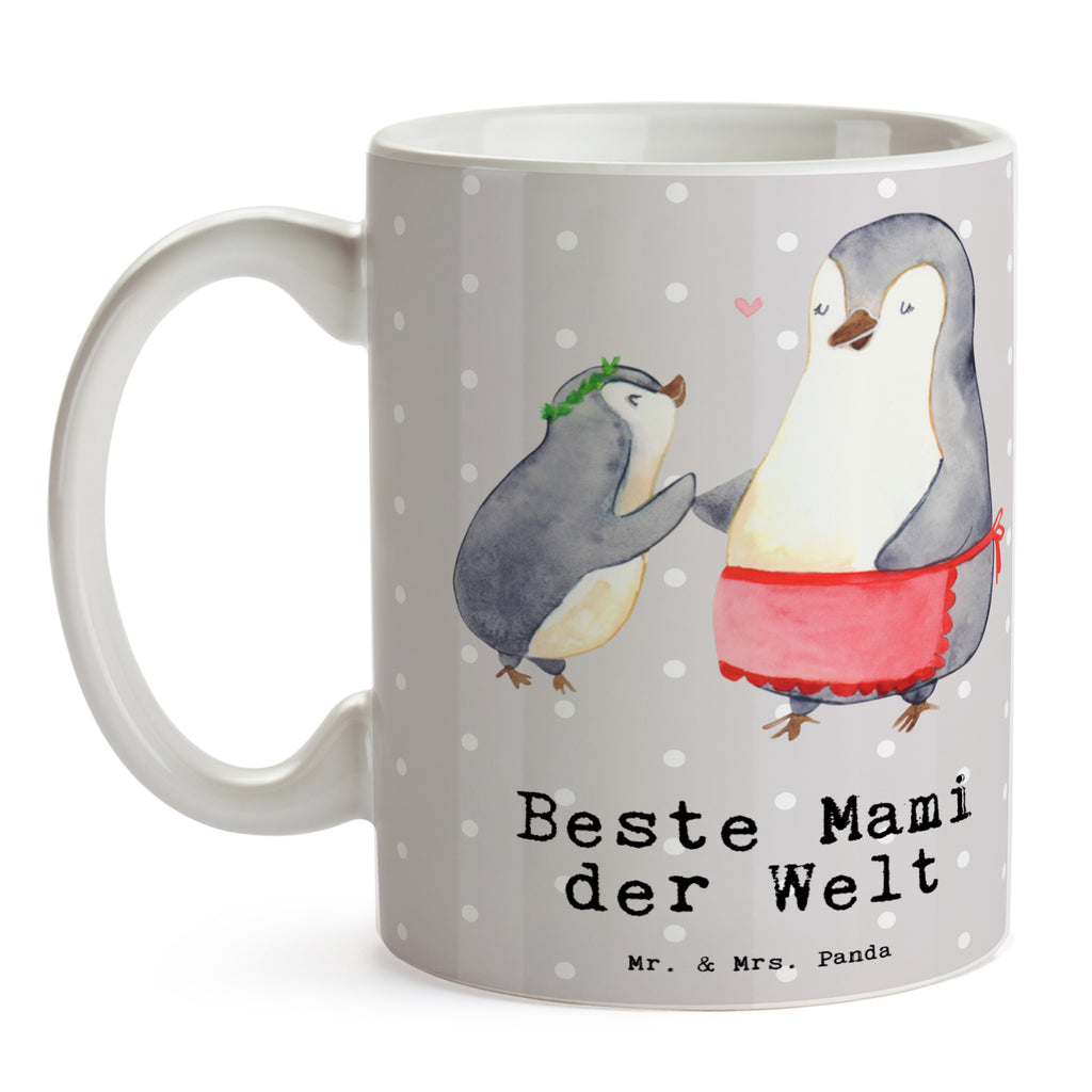 Tasse Pinguin Beste Mami der Welt Becher, Kaffeetasse, Kaffeebecher, Tee, Frühstück, Büro, für, Dankeschön, Geschenk, Schenken, Geburtstag, Geburtstagsgeschenk, Geschenkidee, Danke, Bedanken, Mitbringsel, Freude machen, Geschenktipp, Mama, Mami, Mutter, Muttertag, Mutti, Ma, Tochter, Sohn, Beste Mama, Beste, Supermama
