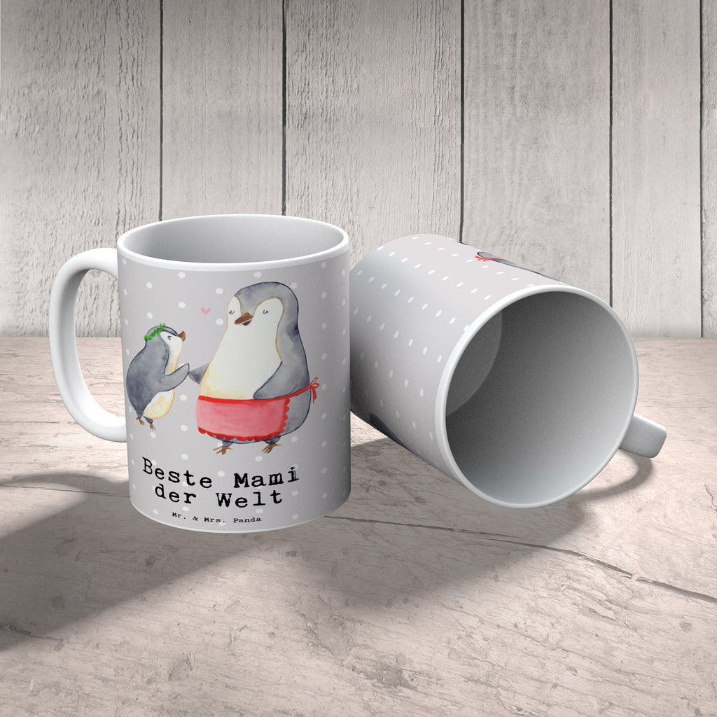 Tasse Pinguin Beste Mami der Welt Becher, Kaffeetasse, Kaffeebecher, Tee, Frühstück, Büro, für, Dankeschön, Geschenk, Schenken, Geburtstag, Geburtstagsgeschenk, Geschenkidee, Danke, Bedanken, Mitbringsel, Freude machen, Geschenktipp, Mama, Mami, Mutter, Muttertag, Mutti, Ma, Tochter, Sohn, Beste Mama, Beste, Supermama