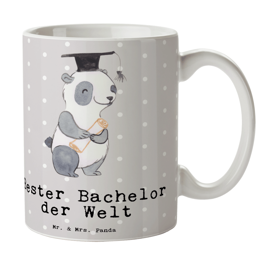 Tasse Panda Bester Bachelor der Welt Becher, Kaffeetasse, Kaffeebecher, Tee, Frühstück, Büro, für, Dankeschön, Geschenk, Schenken, Geburtstag, Geburtstagsgeschenk, Geschenkidee, Danke, Bedanken, Mitbringsel, Freude machen, Geschenktipp, Bachelor, Student, Studium, Sohn, Spaß, Musterschüler, lustig, Studienabschluss, witzig, Universität, Abschluss, Alumni, Uni, Studenten, Hochschule