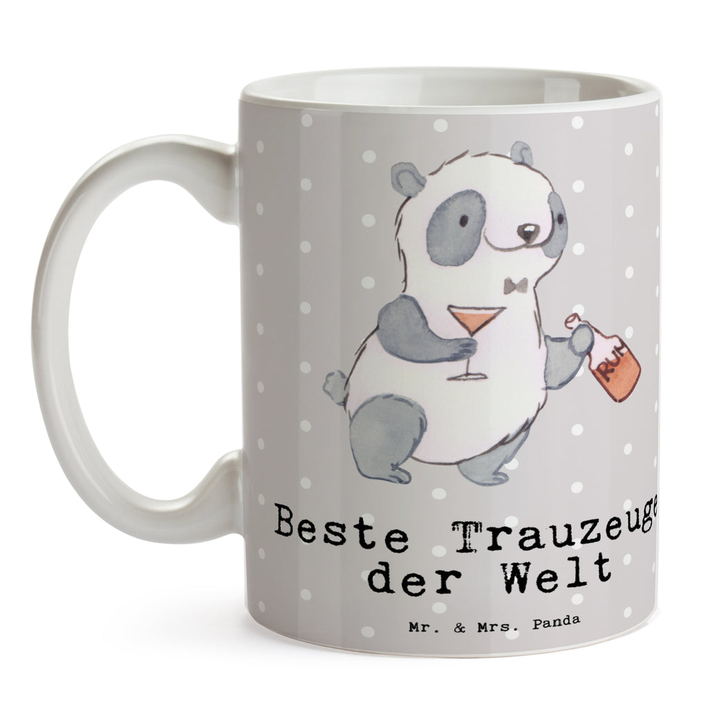 Tasse Panda Bester Trauzeuge der Welt