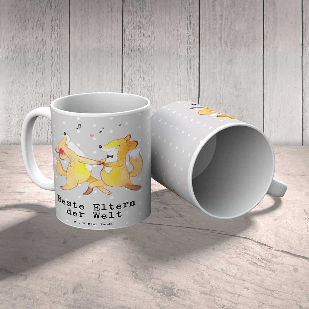 Tasse Fuchs Beste Eltern der Welt Becher, Kaffeetasse, Kaffeebecher, Tee, Frühstück, Büro, für, Dankeschön, Geschenk, Schenken, Geburtstag, Geburtstagsgeschenk, Geschenkidee, Danke, Bedanken, Mitbringsel, Freude machen, Geschenktipp, Eltern, Mama, Papa, Erzeuger, Mami, Papi, Familie, Elternpaar, Mama und Papa