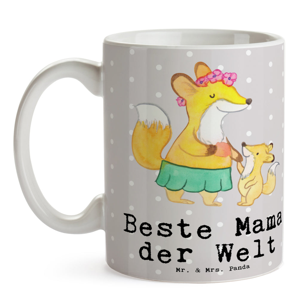 Tasse Fuchs Beste Mama der Welt Becher, Kaffeetasse, Kaffeebecher, Tee, Frühstück, Büro, für, Dankeschön, Geschenk, Schenken, Geburtstag, Geburtstagsgeschenk, Geschenkidee, Danke, Bedanken, Mitbringsel, Freude machen, Geschenktipp, Mama, Mami, Mutter, Muttertag, Mutti, Ma, Tochter, Sohn, Beste Mama, Beste, Supermama