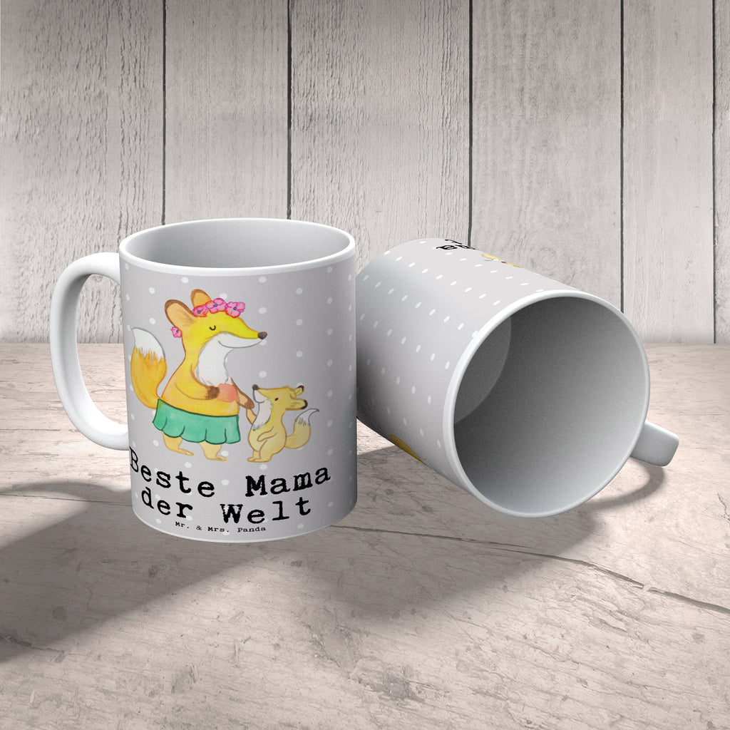 Tasse Fuchs Beste Mama der Welt Becher, Kaffeetasse, Kaffeebecher, Tee, Frühstück, Büro, für, Dankeschön, Geschenk, Schenken, Geburtstag, Geburtstagsgeschenk, Geschenkidee, Danke, Bedanken, Mitbringsel, Freude machen, Geschenktipp, Mama, Mami, Mutter, Muttertag, Mutti, Ma, Tochter, Sohn, Beste Mama, Beste, Supermama