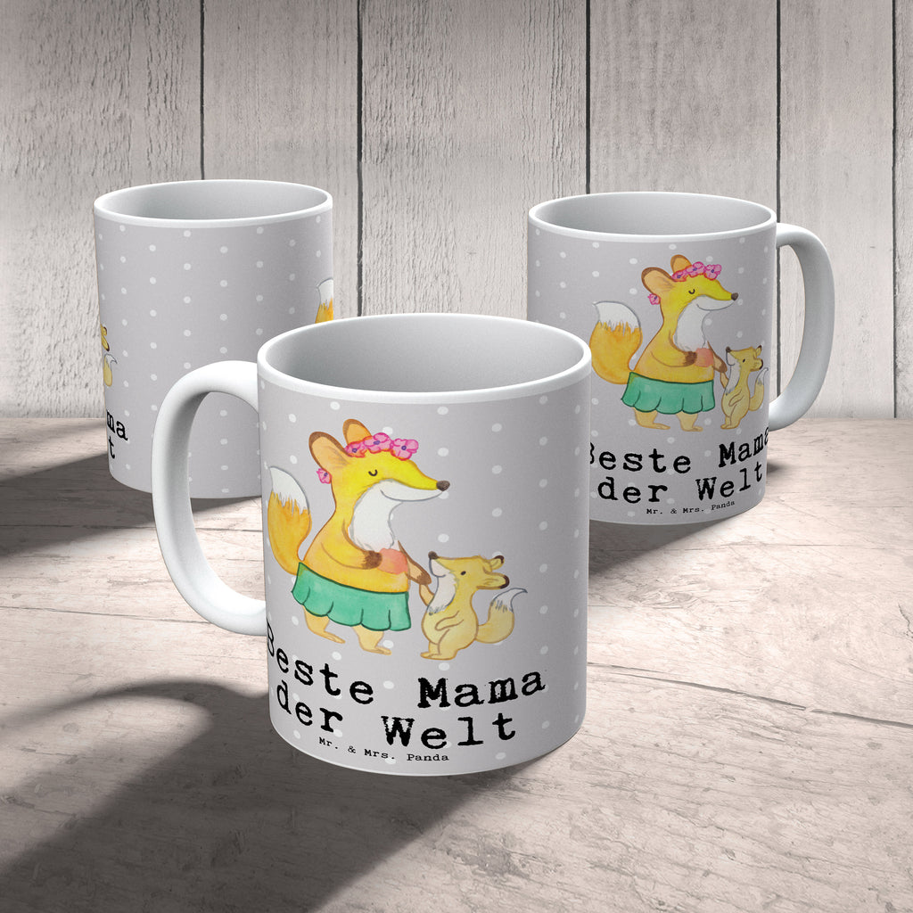 Tasse Fuchs Beste Mama der Welt Becher, Kaffeetasse, Kaffeebecher, Tee, Frühstück, Büro, für, Dankeschön, Geschenk, Schenken, Geburtstag, Geburtstagsgeschenk, Geschenkidee, Danke, Bedanken, Mitbringsel, Freude machen, Geschenktipp, Mama, Mami, Mutter, Muttertag, Mutti, Ma, Tochter, Sohn, Beste Mama, Beste, Supermama