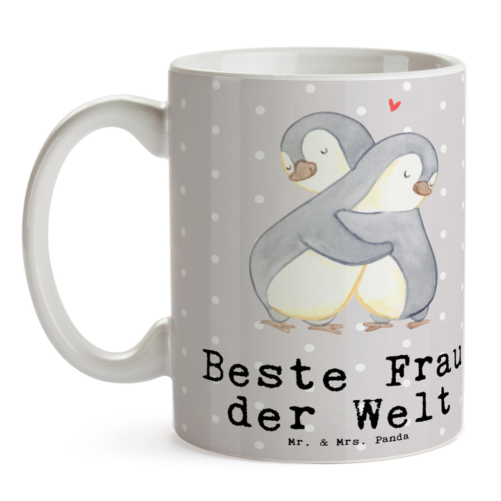 Tasse Pinguin Beste Frau der Welt Becher, Kaffeetasse, Kaffeebecher, Tee, Frühstück, Büro, für, Dankeschön, Geschenk, Schenken, Geburtstag, Geburtstagsgeschenk, Geschenkidee, Danke, Bedanken, Mitbringsel, Freude machen, Geschenktipp, Beste, Frau, Ehefrau, Partnerin, Freundin, Traumfrau, Liebling, Ehepartner, Ehe, Gattin, Lebensgefährtin, Braut, Kleinigkeit