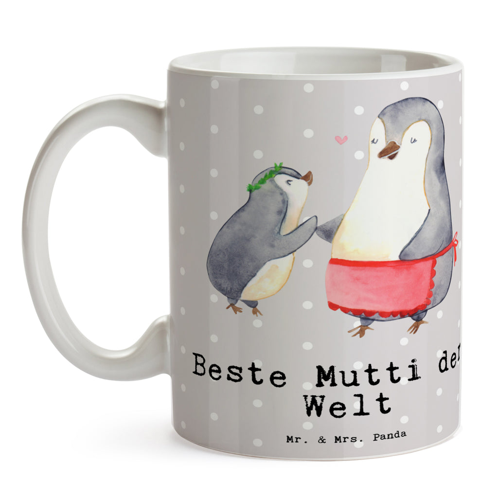 Tasse Pinguin Beste Mutti der Welt Becher, Kaffeetasse, Kaffeebecher, Tee, Frühstück, Büro, für, Dankeschön, Geschenk, Schenken, Geburtstag, Geburtstagsgeschenk, Geschenkidee, Danke, Bedanken, Mitbringsel, Freude machen, Geschenktipp, Mama, Mami, Mutter, Muttertag, Mutti, Ma, Tochter, Sohn, Beste Mama, Beste, Supermama