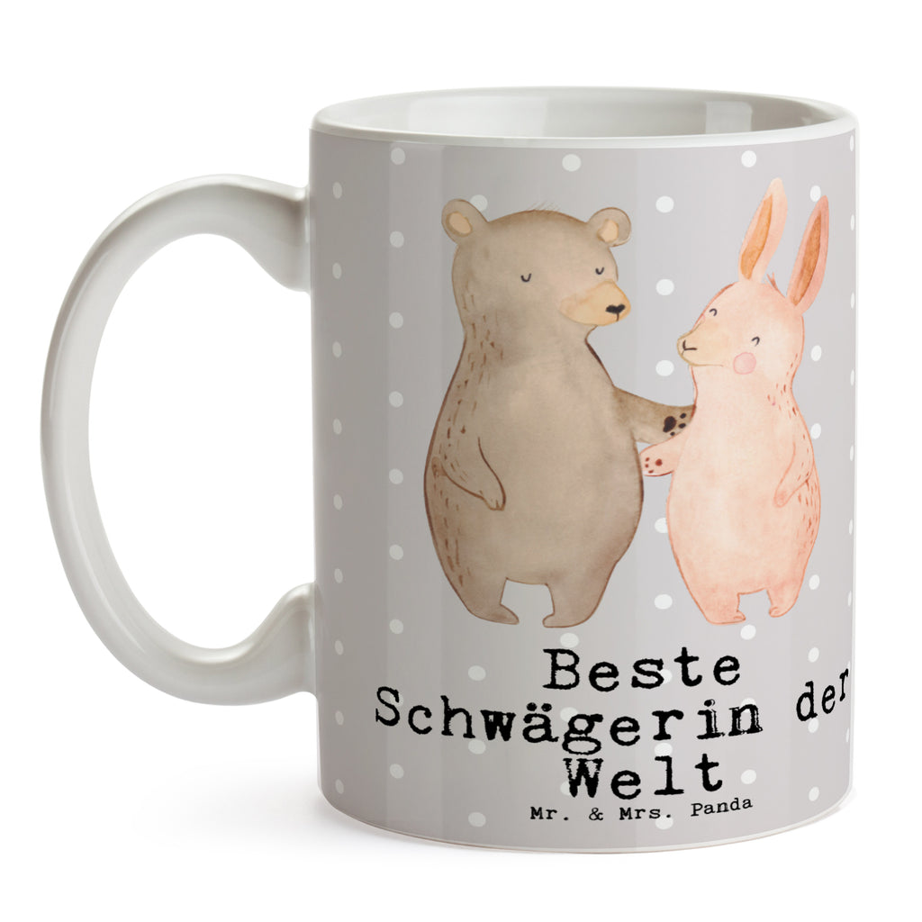 Tasse Hase Beste Schwägerin der Welt Becher, Kaffeetasse, Kaffeebecher, Tee, Frühstück, Büro, für, Dankeschön, Geschenk, Schenken, Geburtstag, Geburtstagsgeschenk, Geschenkidee, Danke, Bedanken, Mitbringsel, Freude machen, Geschenktipp, Schwägerin, Schwähgerin, Schwippschwägerin, Familie, Verwandtschaft, angeheiratet, Frau, Ehemann, Schwester, Ehefrau, Bruder, Partner