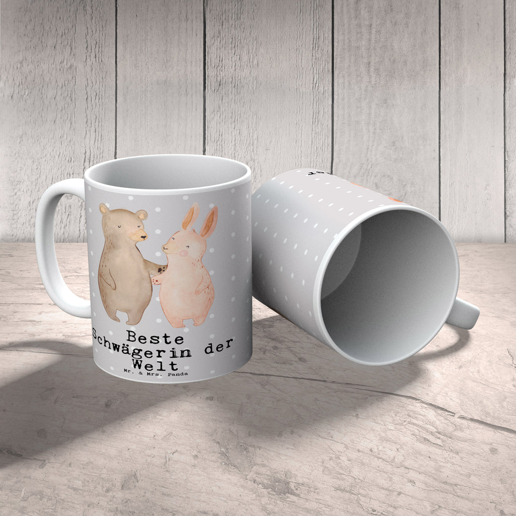 Tasse Hase Beste Schwägerin der Welt Becher, Kaffeetasse, Kaffeebecher, Tee, Frühstück, Büro, für, Dankeschön, Geschenk, Schenken, Geburtstag, Geburtstagsgeschenk, Geschenkidee, Danke, Bedanken, Mitbringsel, Freude machen, Geschenktipp, Schwägerin, Schwähgerin, Schwippschwägerin, Familie, Verwandtschaft, angeheiratet, Frau, Ehemann, Schwester, Ehefrau, Bruder, Partner