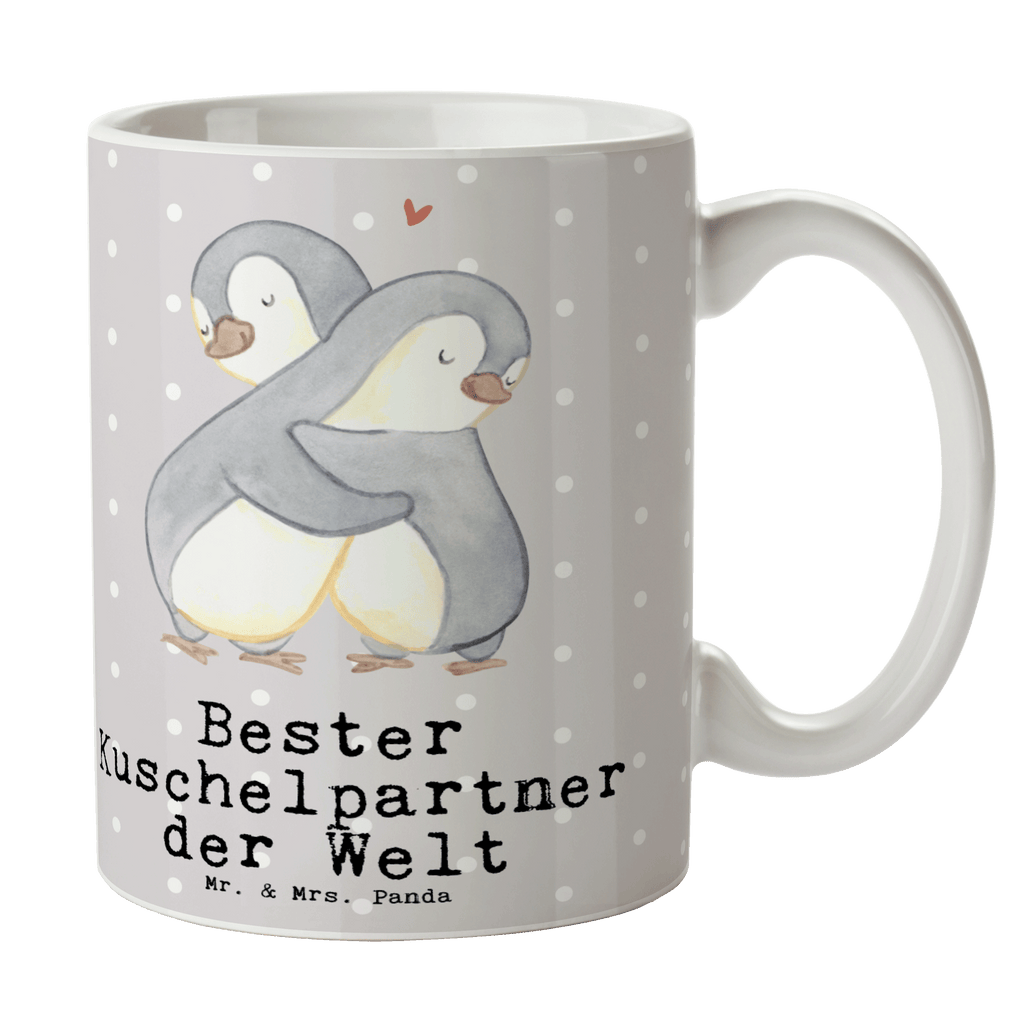 Tasse Pinguin Bester Kuschelpartner der Welt Becher, Kaffeetasse, Kaffeebecher, Tee, Frühstück, Büro, für, Dankeschön, Geschenk, Schenken, Geburtstag, Geburtstagsgeschenk, Geschenkidee, Danke, Bedanken, Mitbringsel, Freude machen, Geschenktipp, Kuschelpartner, Lebenspartner, Ehepartner, Partner, Ehemann, Ehefrau, Kuscheln, Netflix, Bett, Liebe, Freund, Freundin, Hochzeitstag, verliebt