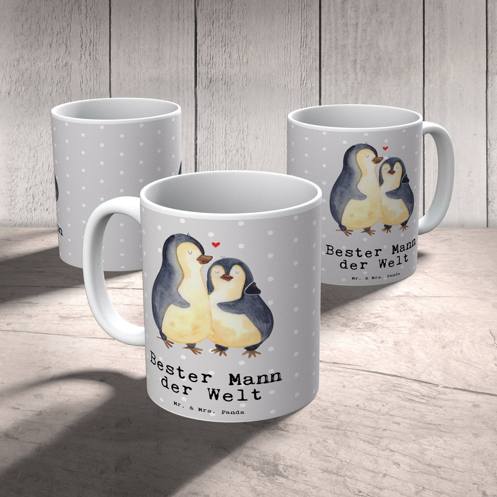 Tasse Pinguin Bester Mann der Welt Becher, Kaffeetasse, Kaffeebecher, Tee, Frühstück, Büro, für, Dankeschön, Geschenk, Schenken, Geburtstag, Geburtstagsgeschenk, Geschenkidee, Danke, Bedanken, Mitbringsel, Freude machen, Geschenktipp, Ehemann, Beste, Mann, Partner, Freund, Traummann, Liebling, Ehepartner, Ehe, Gatte, Lebensgefährte, Bräutigam, Kleinigkeit