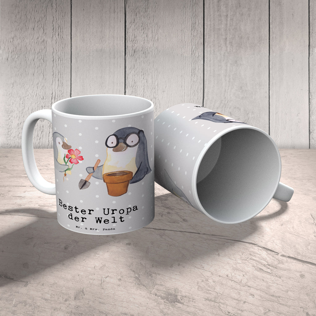 Tasse Pinguin Bester Uropa der Welt Becher, Kaffeetasse, Kaffeebecher, Tee, Frühstück, Büro, für, Dankeschön, Geschenk, Schenken, Geburtstag, Geburtstagsgeschenk, Geschenkidee, Danke, Bedanken, Mitbringsel, Freude machen, Geschenktipp, Uropa, Uhropa, Ur Opa, Urgroßeltern, Grossvater, Großvater, Opa, Opi. Großpapa, Großeltern, Enkel, Enkelin, Enkelkind, Kleinigkeit, Oppa, Oppi, Bester, Uropa Mitbringsel