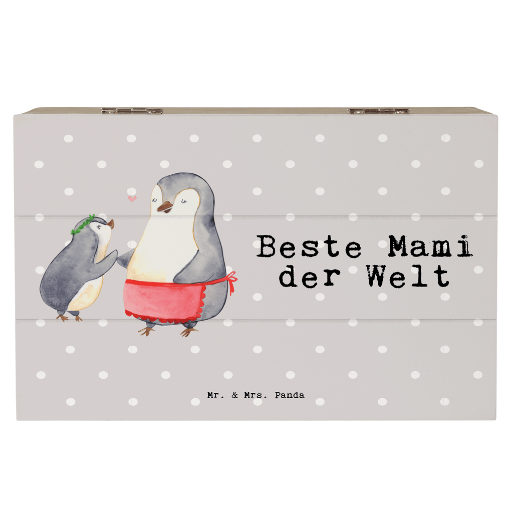 Holzkiste Pinguin Beste Mami der Welt Mama, Mami, Mutter, Muttertag, Mutti, Ma, Tochter, Sohn, Dankeschön, Danke, Beste Mama, Beste, Supermama Holzkiste, Kiste, Schatzkiste, Truhe, Schatulle, XXL,  Erinnerungsbox, Erinnerungskiste, Dekokiste, Aufbewahrungsbox  für, Dankeschön, Geschenk, Schenken, Geburtstag, Geburtstagsgeschenk, Geschenkidee, Danke, Bedanken, Mitbringsel, Freude machen, Geschenktipp
