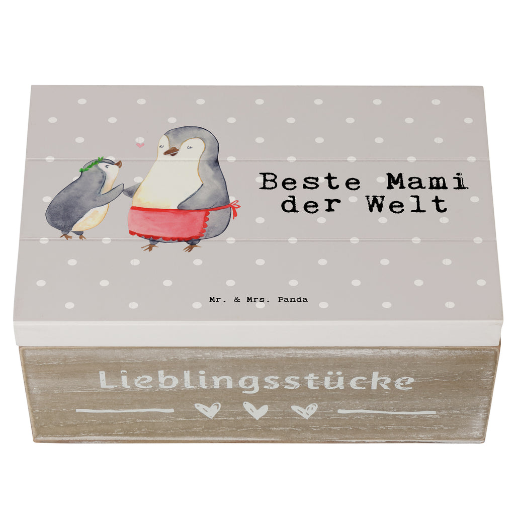 Holzkiste Pinguin Beste Mami der Welt Mama, Mami, Mutter, Muttertag, Mutti, Ma, Tochter, Sohn, Dankeschön, Danke, Beste Mama, Beste, Supermama Holzkiste, Kiste, Schatzkiste, Truhe, Schatulle, XXL,  Erinnerungsbox, Erinnerungskiste, Dekokiste, Aufbewahrungsbox  für, Dankeschön, Geschenk, Schenken, Geburtstag, Geburtstagsgeschenk, Geschenkidee, Danke, Bedanken, Mitbringsel, Freude machen, Geschenktipp